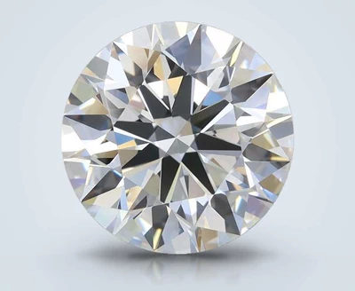3.19ct E VVS1 Rare Carat Ideal Cut Round Lab Grown Diamond