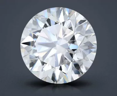 5.06ct I SI1 Rare Carat Ideal Cut Round Diamond