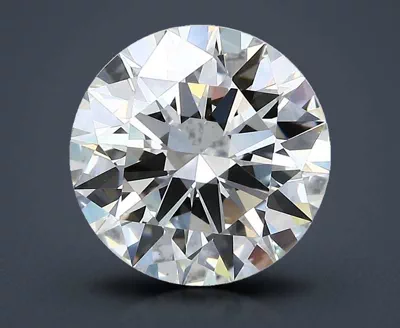 3.07ct H VS2 Rare Carat Ideal Cut Round Diamond