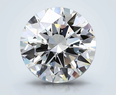 3.07ct H VS2 Rare Carat Ideal Cut Round Diamond