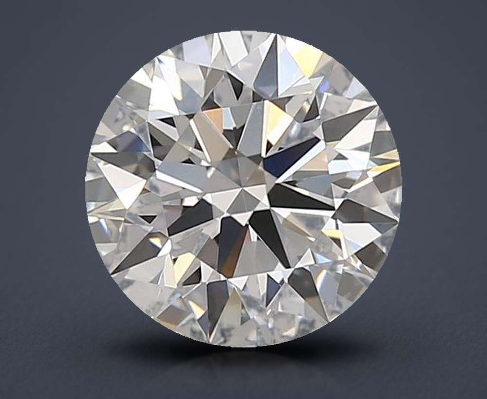 1.76ct D VVS2 Rare Carat Ideal Cut Round Lab Grown Diamond