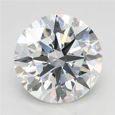 3.70ct F VVS1 Rare Carat Ideal Cut Round Lab Grown Diamond