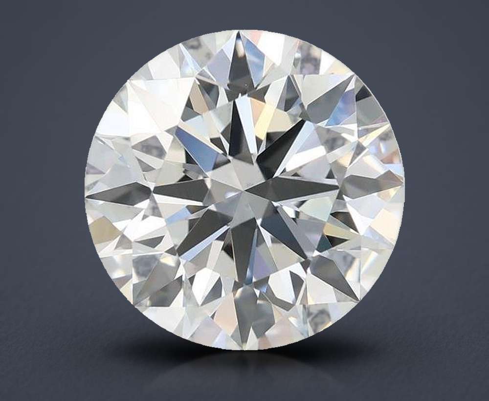 3.70ct F VVS1 Rare Carat Ideal Cut Round Lab Grown Diamond