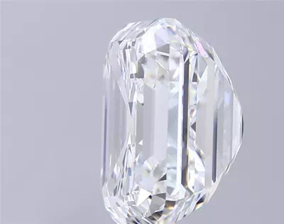 10.53ct F VS1 Very Good Cut Asscher Lab Grown Diamond