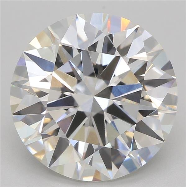 3.05ct F VVS2 Rare Carat Ideal Cut Round Lab Grown Diamond