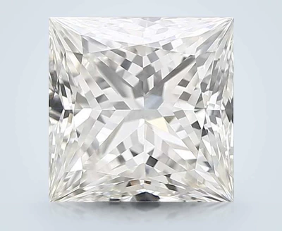 6.06ct G VS1 Rare Carat Ideal Cut Princess Lab Grown Diamond