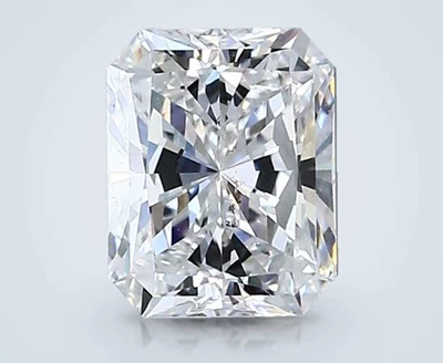 0.90ct E SI1 Rare Carat Ideal Cut Radiant Diamond