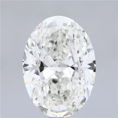 27.11ct H VS1 Rare Carat Ideal Cut Oval Lab Grown Diamond