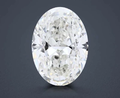 27.11ct H VS1 Rare Carat Ideal Cut Oval Lab Grown Diamond