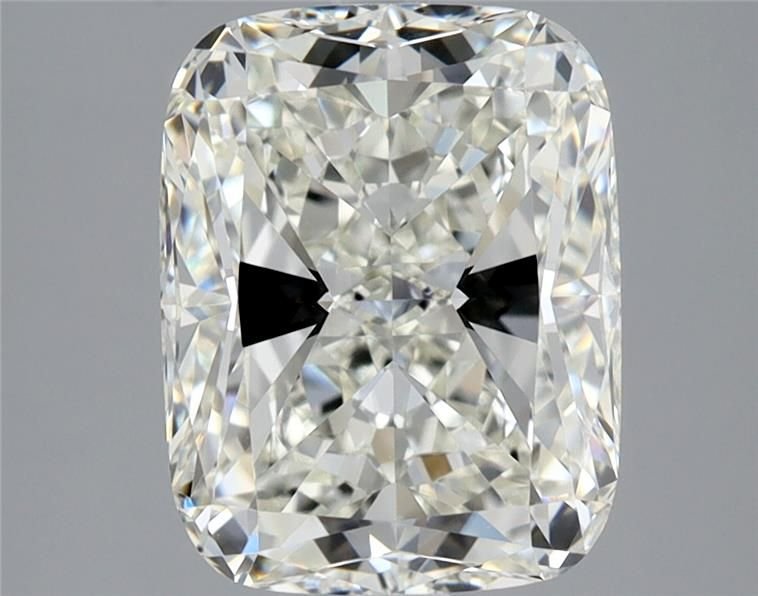 3.06ct J VS2 Rare Carat Ideal Cut Cushion Diamond