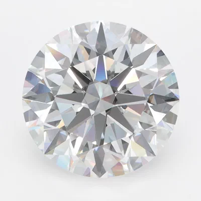 4.49ct D IF Rare Carat Ideal Cut Round Lab Grown Diamond