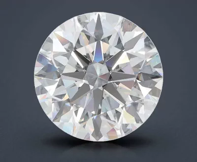 4.49ct D IF Rare Carat Ideal Cut Round Lab Grown Diamond