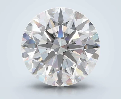 4.49ct D IF Rare Carat Ideal Cut Round Lab Grown Diamond