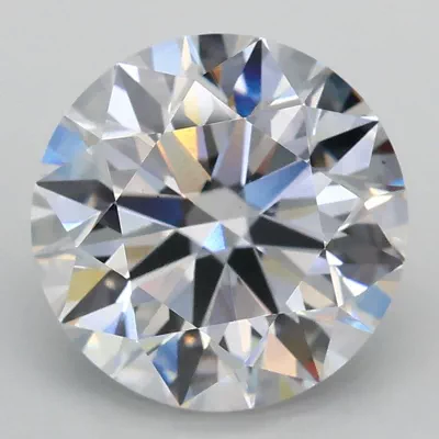 3.02ct E VS1 Excellent Cut Round Lab Grown Diamond