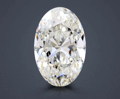 10.16ct H VS1 Rare Carat Ideal Cut Oval Diamond