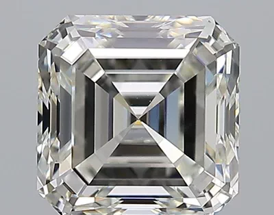 2.50ct I VS1 Rare Carat Ideal Cut Asscher Diamond