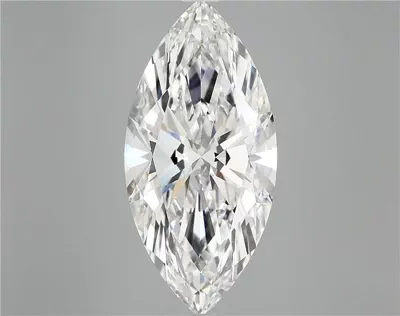 6.74ct F VVS2 Rare Carat Ideal Cut Marquise Lab Grown Diamond