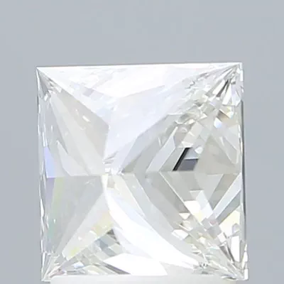 2.12ct E VS1 Rare Carat Ideal Cut Princess Lab Grown Diamond
