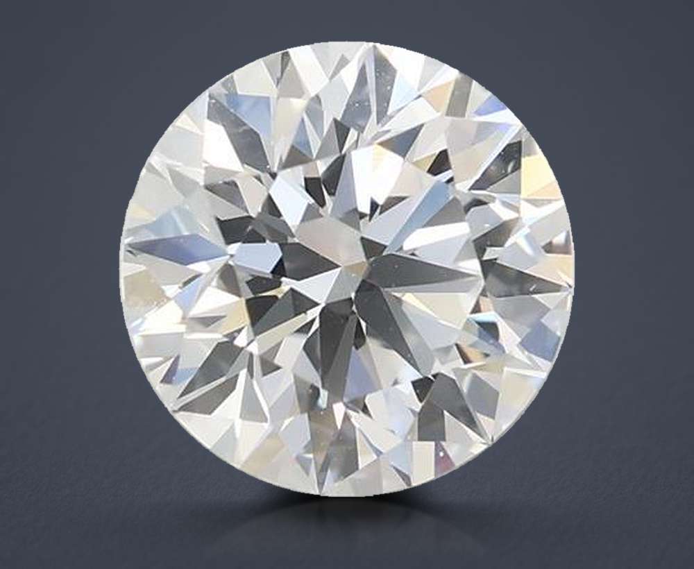 1.55ct D VVS2 Rare Carat Ideal Cut Round Lab Grown Diamond