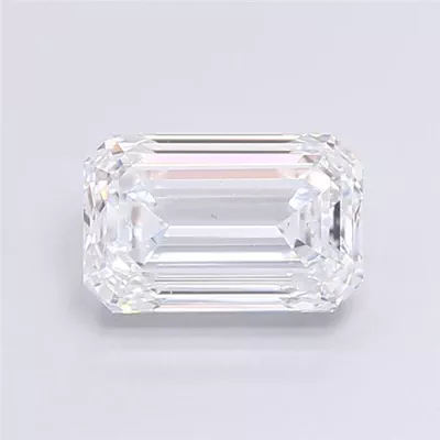 2.02ct D VS1 Excellent Cut Emerald Lab Grown Diamond
