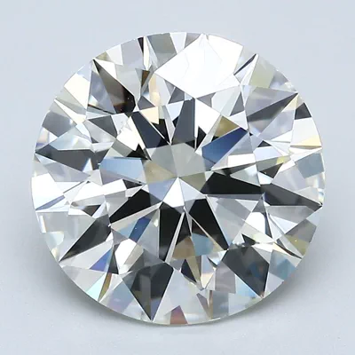 5.01ct K VS1 Rare Carat Ideal Cut Round Diamond