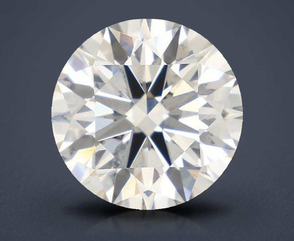 3.26ct I VVS2 Rare Carat Ideal Cut Round Lab Grown Diamond