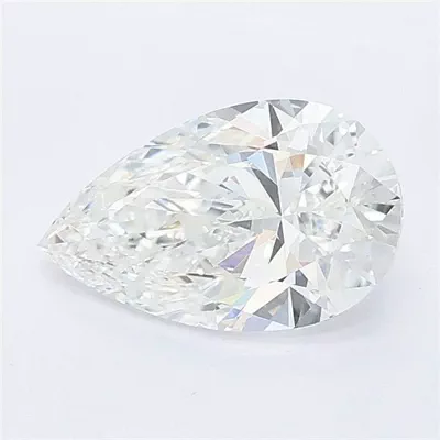 1.25ct E VVS2 Rare Carat Ideal Cut Pear Lab Grown Diamond