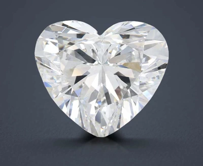 9.24ct F VS1 Rare Carat Ideal Cut Heart Lab Grown Diamond