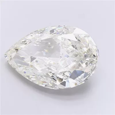 30.79ct I VS1 Rare Carat Ideal Cut Pear Lab Grown Diamond