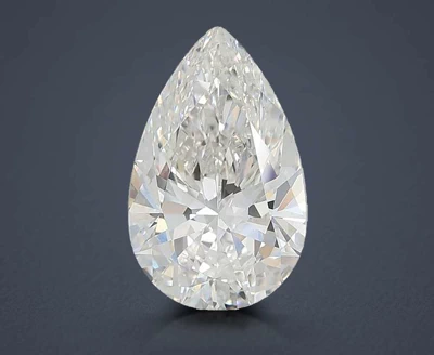3.01ct F VS1 Rare Carat Ideal Cut Pear Lab Grown Diamond