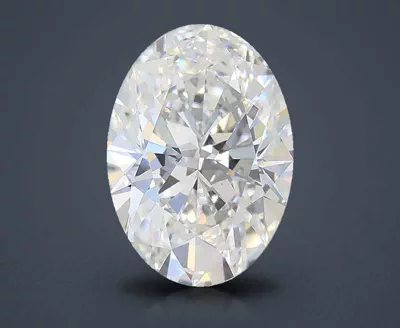 1.55ct D VVS2 Rare Carat Ideal Cut Oval Lab Grown Diamond