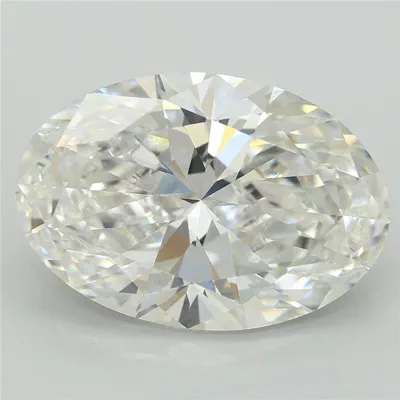 7.10ct F VVS2 Rare Carat Ideal Cut Oval Lab Grown Diamond