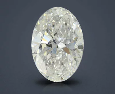 7.10ct F VVS2 Rare Carat Ideal Cut Oval Lab Grown Diamond