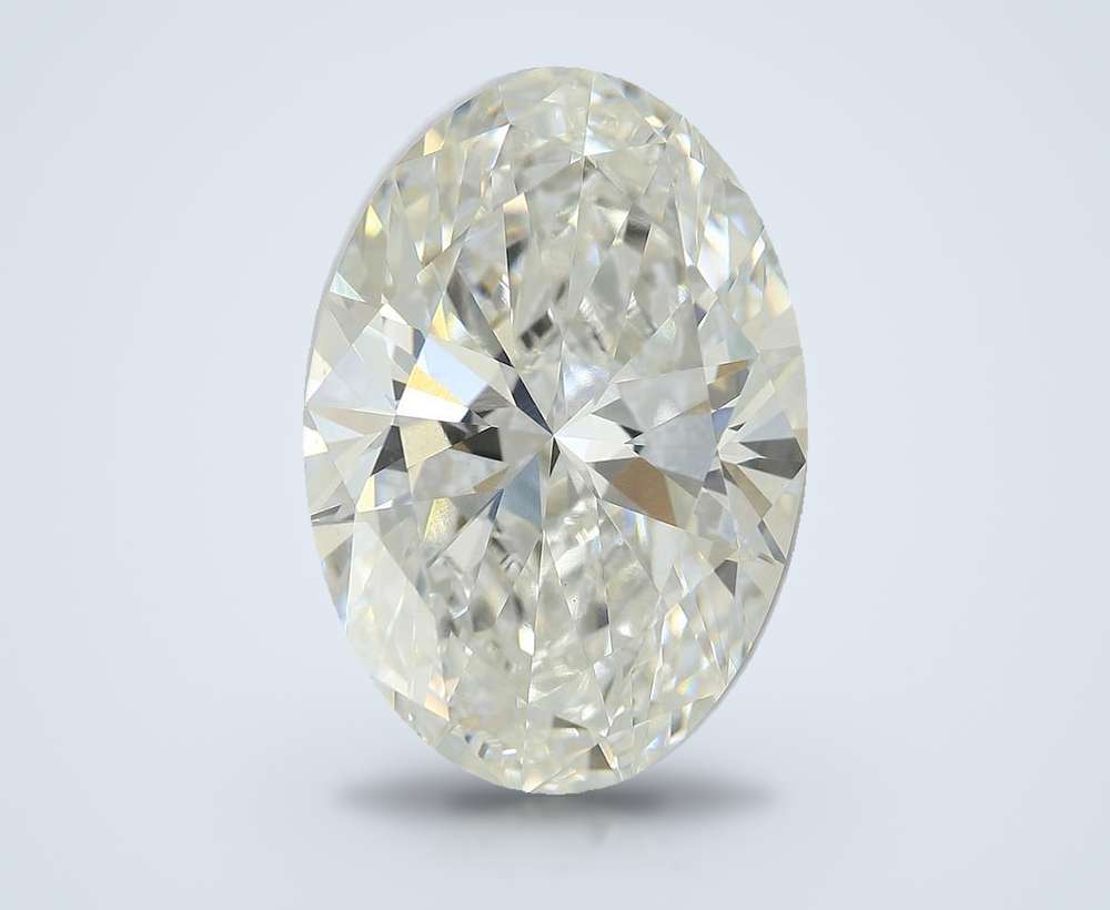 7.10ct F VVS2 Rare Carat Ideal Cut Oval Lab Grown Diamond