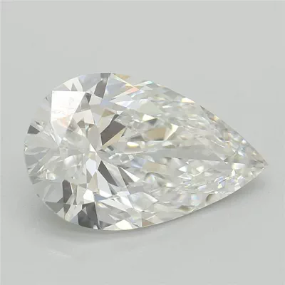 2.33ct E VS1 Rare Carat Ideal Cut Pear Lab Grown Diamond