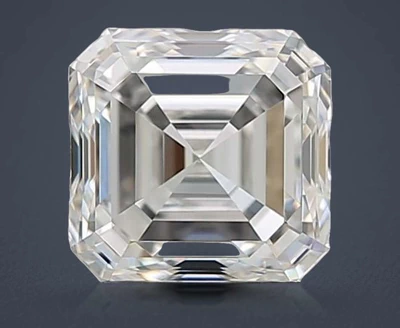 1.02ct G VVS1 Rare Carat Ideal Cut Asscher Diamond