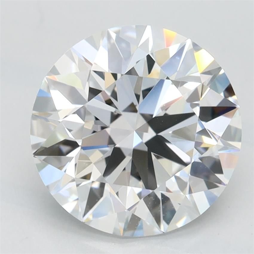 2.43ct D VVS1 Rare Carat Ideal Cut Round Lab Grown Diamond