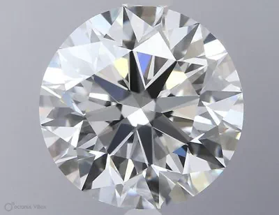 4.18ct G IF Excellent Cut Round Diamond