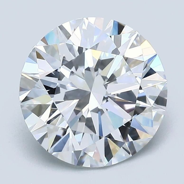 2.60ct E VVS1 Rare Carat Ideal Cut Round Diamond