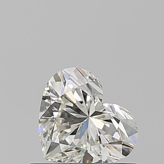 0.53ct K VVS1 Rare Carat Ideal Cut Heart Diamond