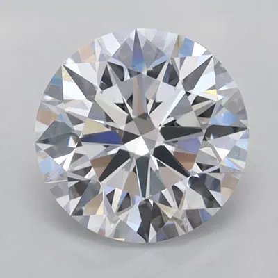 1.54ct E VVS2 Rare Carat Ideal Cut Round Lab Grown Diamond