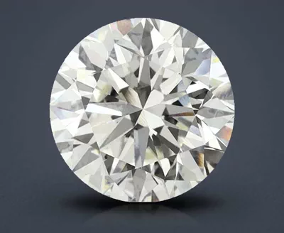 3.22ct I VVS2 Very Good Cut Round Lab Grown Diamond