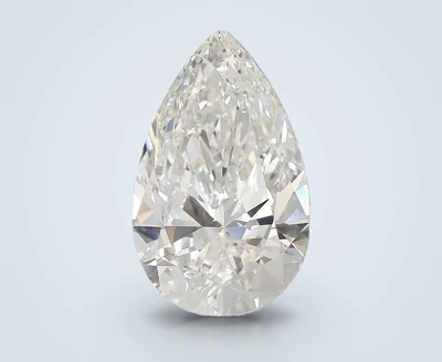 7.05ct F VVS2 Rare Carat Ideal Cut Pear Lab Grown Diamond