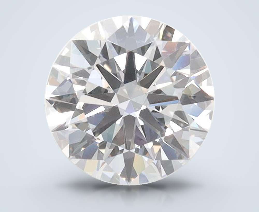1.51ct D FL Rare Carat Ideal Cut Round Lab Grown Diamond