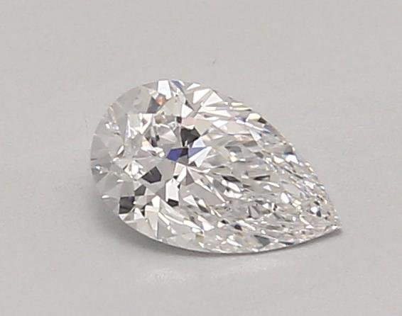 0.55ct D VVS2 Rare Carat Ideal Cut Pear Lab Grown Diamond