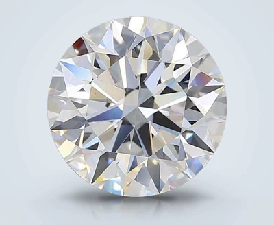 5.24ct D VVS1 Rare Carat Ideal Cut Round Lab Grown Diamond