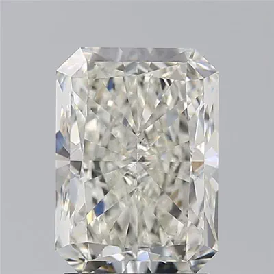 2.22ct J VS2 Rare Carat Ideal Cut Radiant Diamond