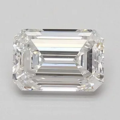 1.27ct E VS1 Rare Carat Ideal Cut Emerald Lab Grown Diamond