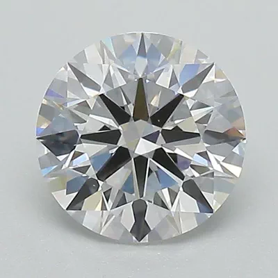 1.19ct D VS1 Rare Carat Ideal Cut Round Lab Grown Diamond