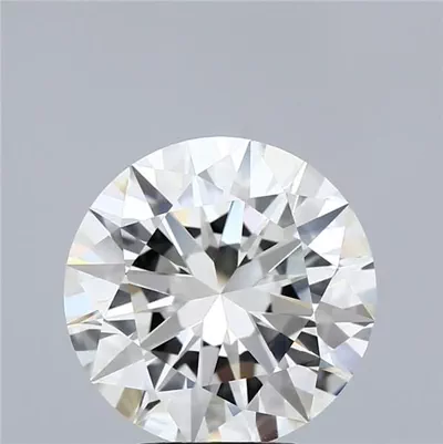 4.00ct J IF Rare Carat Ideal Cut Round Diamond